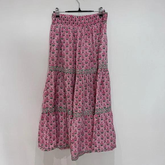 PINK CITY PRINTS Rose Hyacinth Lucia Skirt - Picture 12 of 12